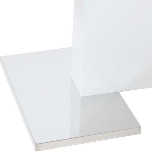 Produživi stol visokog sjaja bijeli 180 x 90 x 76 cm MDF slika 41
