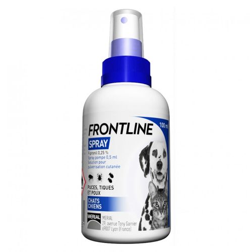 FRONTLINE SPRAY 100 ml, sprej za kožu, otopina za pse i mačke slika 1