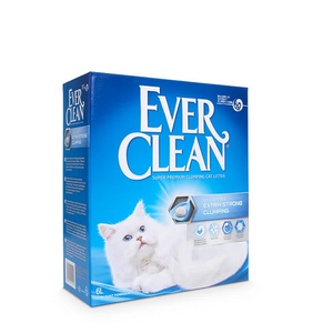 Ever Clean Pijesak za mačke Extra Strong Unscented, grudajući, bez mirisa, 6 L