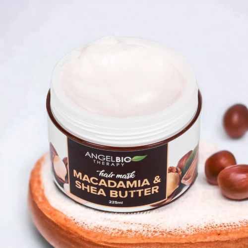 Angel Bio Therapy macadamia i ši buter maska za kosu 225ml slika 3