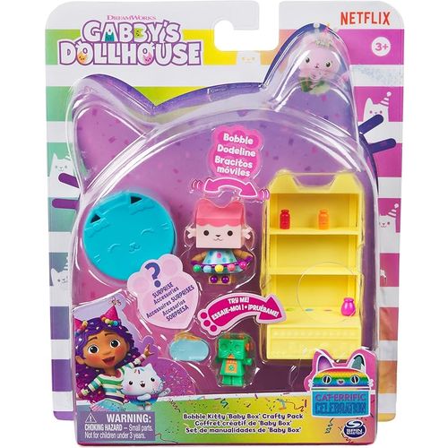 Gabbys Dollhouse - Bobble Kitty Baby Box set za igru slika 5