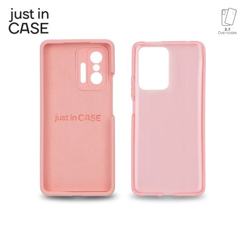 2u1 Extra case MIX paket PINK za Mi 11T/11T pro 128GB slika 3