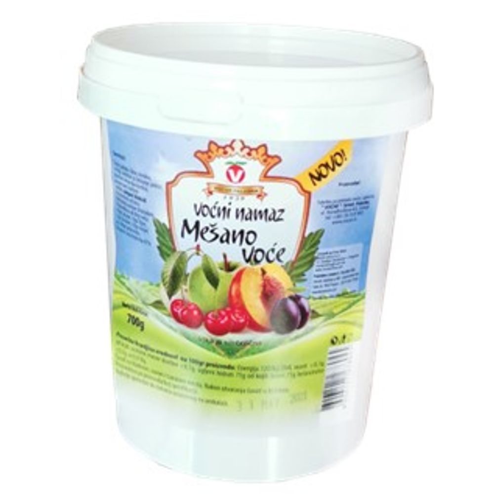 Voćar Miješana marmelada PVC 700g slika 1