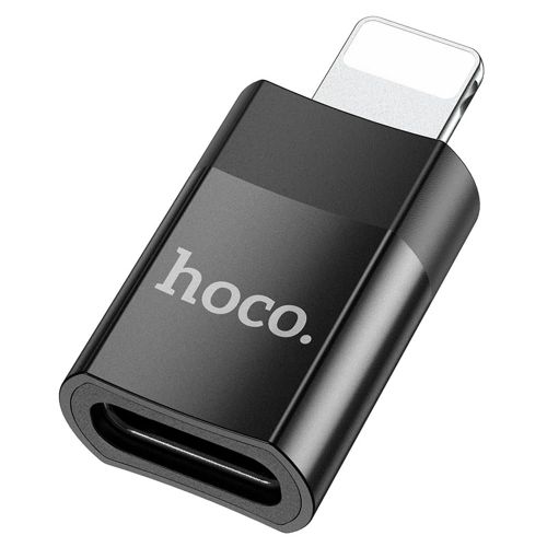 HOCO - OTG adapter (UA17) - Lightning na USB Type-C Plug &amp; Play 2A - crni slika 1