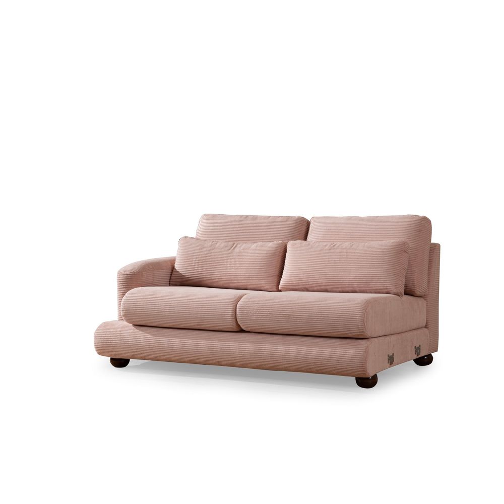 Ružičasti Ugaoni Sofa River Corner Desni (L2-Chl) slika 6
