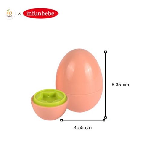 Infunbebe Igračka Za Bebe 6 Shape Sorter Eggs slika 4