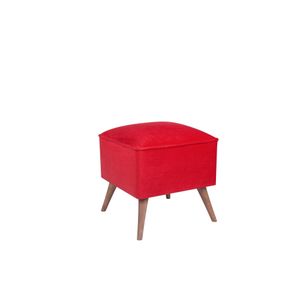 New Bern - Red Red Pouffe