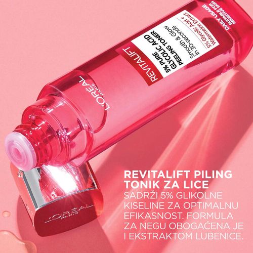 L'Oreal Paris Revitalift piling tonik sa glikolnom kiselinom 180ml slika 3