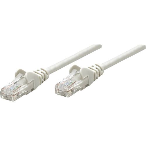 Intellinet 336772 RJ45 mrežni kabeli, patch kabeli cat 6 U/UTP 15.00 m siva  1 St. slika 1