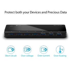 TP-Link UH700, 7-ports USB 3.0 hub UH700