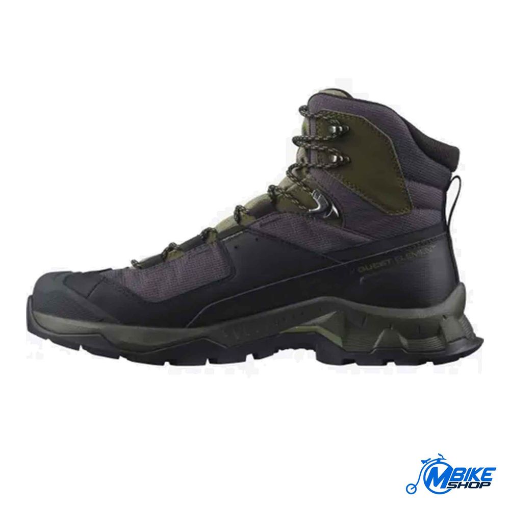 Salomon Muške gležnjerice Quest Element GTX, Black/Deep Lichen Green/Olive Night slika 4