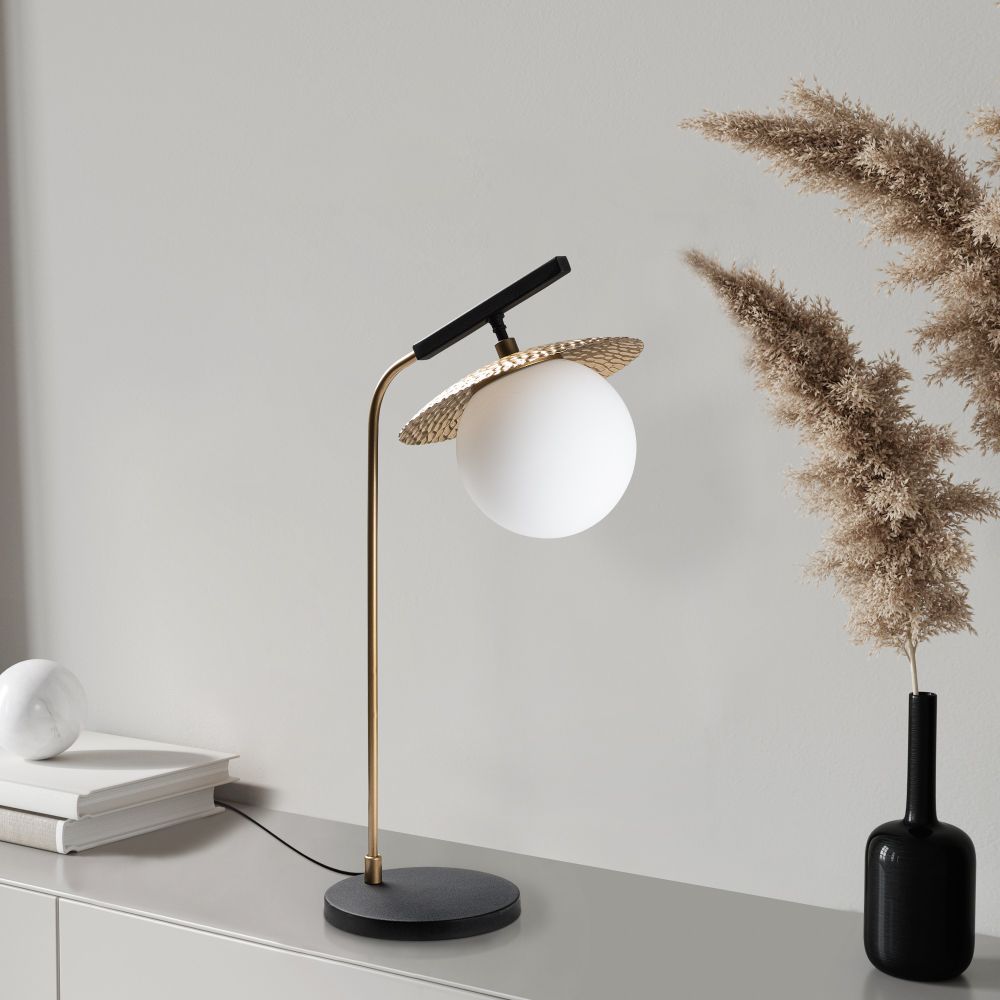 Stolna Lampa Anemon 13811 - Crna slika 1