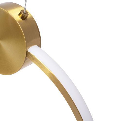 Stropni luster LED APP1399-CP OLD GOLD 50cm slika 4