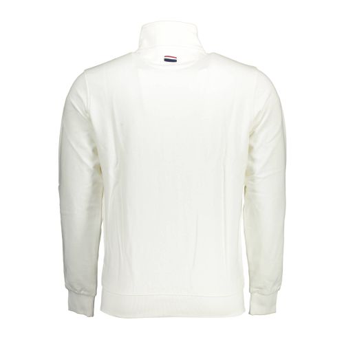 US POLO SWEATSHIRT WITH ZIP WHITE MAN slika 2