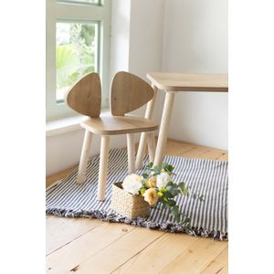Mickey One Chair Set - Smeđa dječija stolica i stol