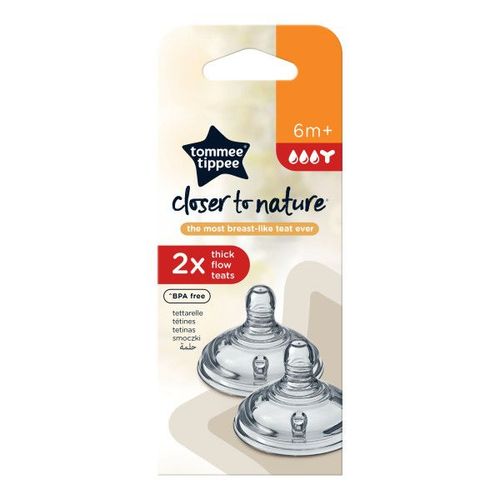 Tommee Tippee Closer to nature duda y otvor, 2 komada slika 2