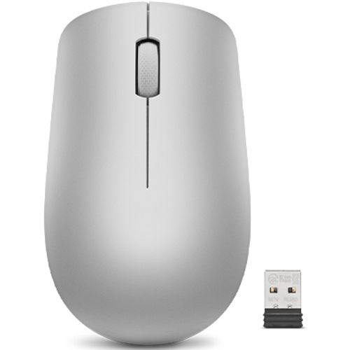 Lenovo GY50Z18984 Lenovo 530 Wireless Mouse (Platinum Grey) 1200 DPI Nano-USB 2.4GHz slika 1
