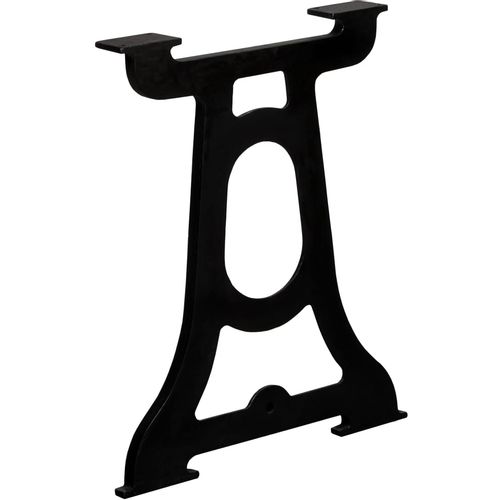 Noge za blagovaonski stol od lijevanog željeza 2 kom u obliku Y slika 56