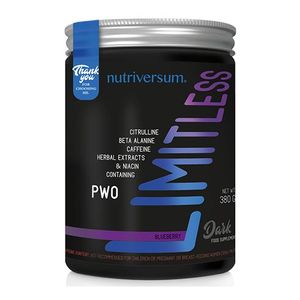 Nutriversum PWO Limitless Dark, 380 gr