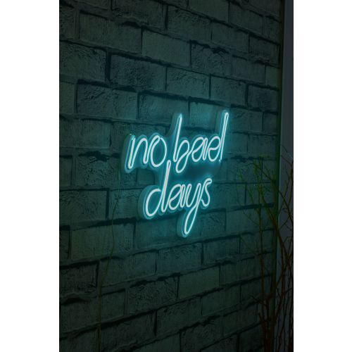 Wallity Ukrasna plastična LED rasvjeta, No Bad Days - Blue slika 10