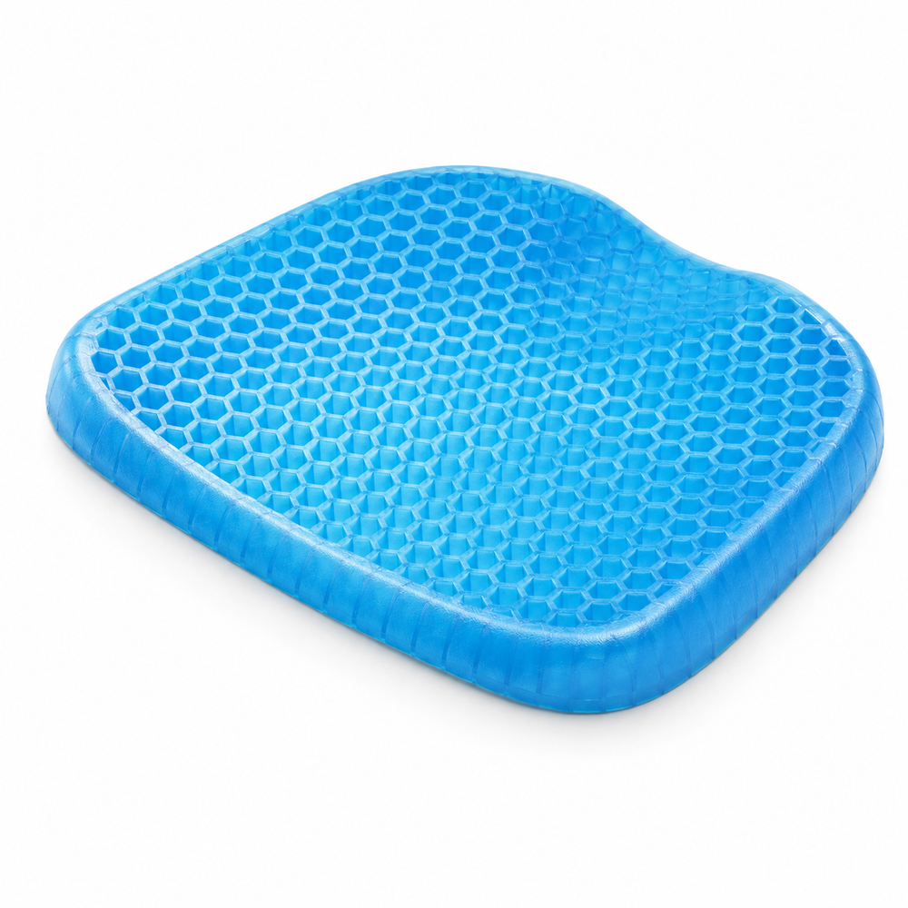 Ergonomski gel jastuk za sjedenje s ventilacijskom mrežom slika 1