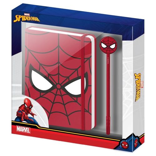 Marvel Spiderman diary + pen set slika 1