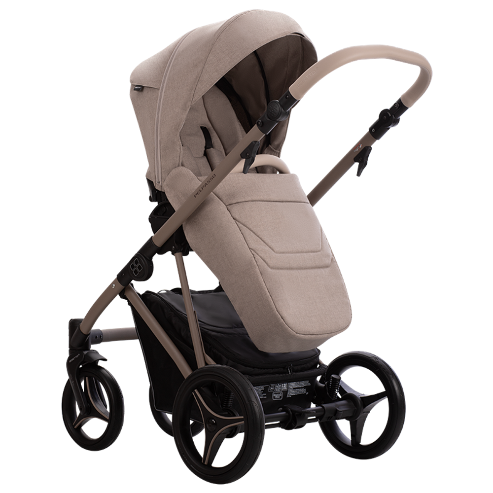 Bebetto Kolica za bebe Pelpasso - Set 3U1 01 Cashmere slika 5