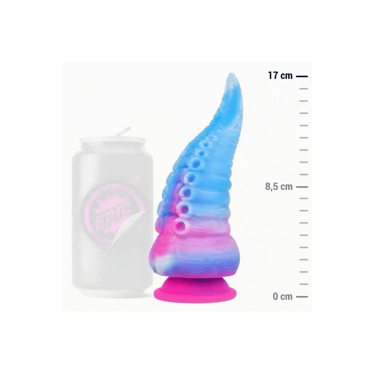Dildo Epic Phorcys Blue tentacle, small slika 1