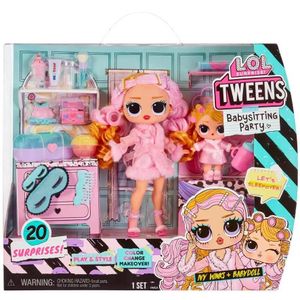 L.O.L. Surprise Tweens + Tots Baby Sitters Ivy Winks + lutka