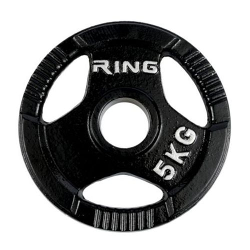 RING Olimpijski tegovi liveni sa hvatom 1x5kg RX PL14-5 slika 1