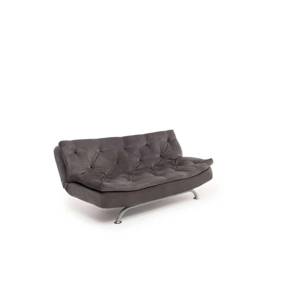 Sofa na razvlačenje Rivo - Sivi 3-sjedalni slika 7