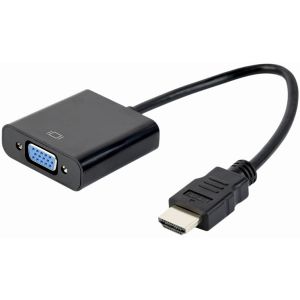 Gembird A-HDMI-VGA-04 VIDEO Adapter HDMI to VGA HD15, M/F, Black