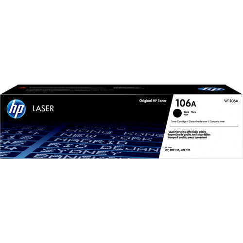 HP Toner za laser štampač LaserJet 107, 135, 137 - W1106A (106A) slika 1