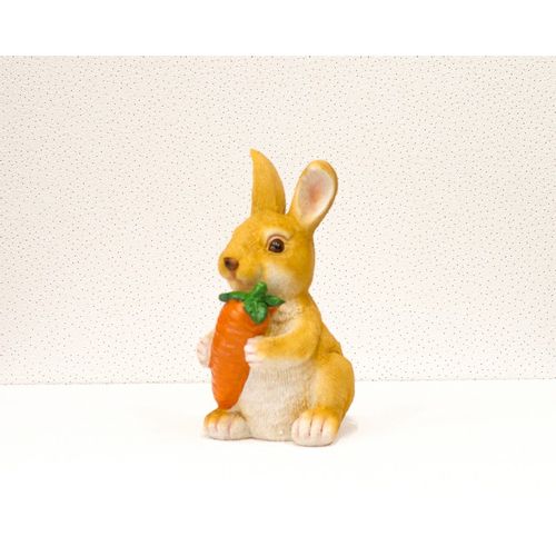 Uskršnja dekoracija - BUNNY WITH MUSHROOM/CARROT 21056 26cm - N39 slika 1