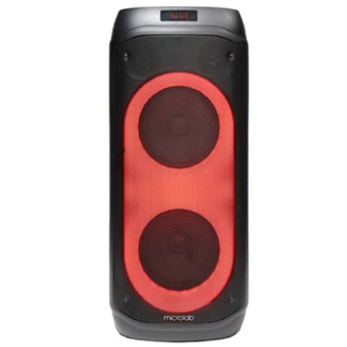 Microlab PT802W karaoke zvucnik 200W, Bluetooth, LED, 11,1V/4400mAh, TWS, Aux, USB, microSD, + Mic*2 slika 1