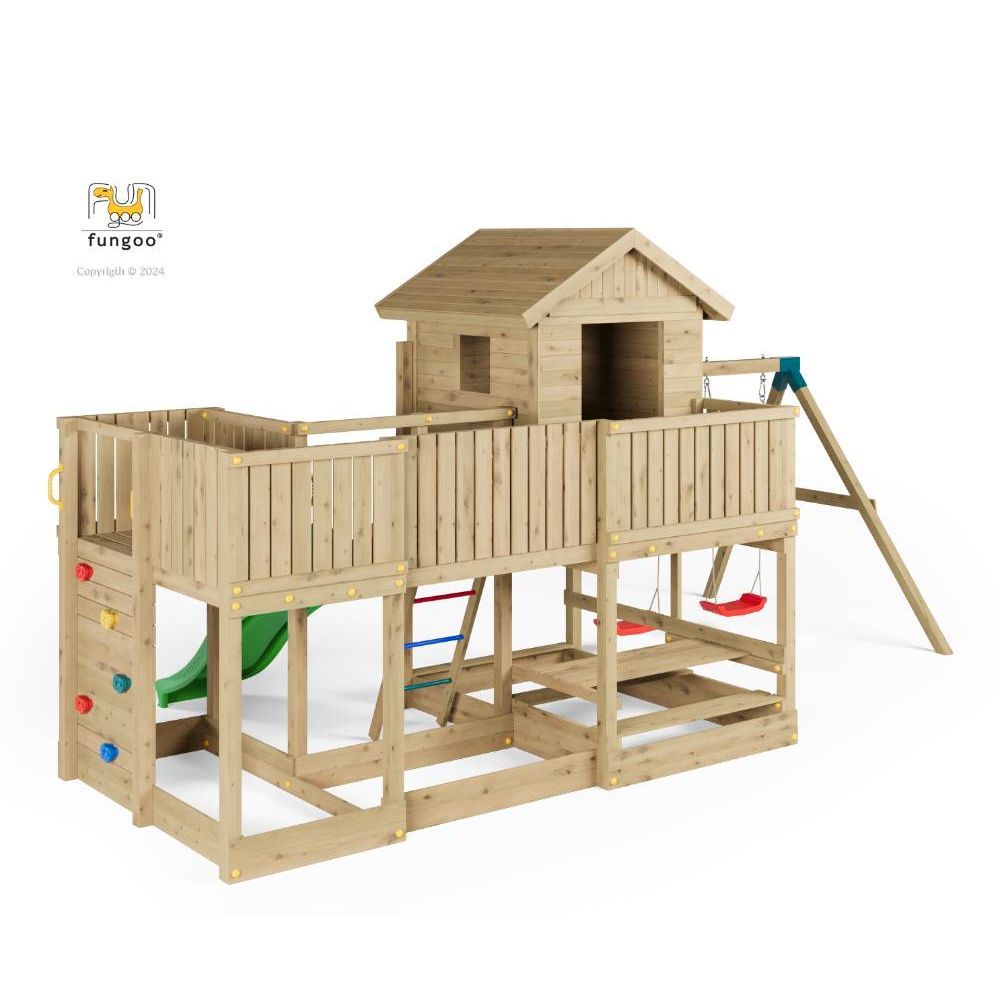 Fungoo set LONGSTEPPER - Drveno dječije igralište slika 4