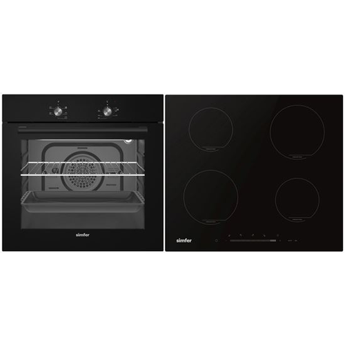 Simfer set ugradbene pećnice i indukcijske ploče za kuhanje BIOH 40B5I (6006 AERSP + 6040 GEISP) slika 4