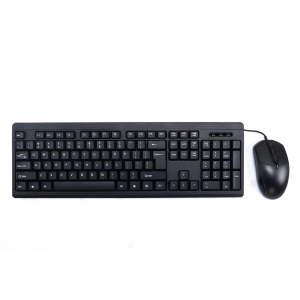 Inter-tech Tastatura i Miš Set, AC KB-101SC, Žičana