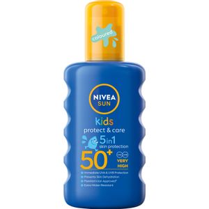 NIVEA SUN Protect & Care dječji sprej za sunčanje SPF 50+, 200 ml