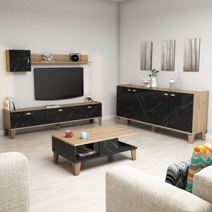 Sumer 2 Oak
Marble Living Room Furniture Set