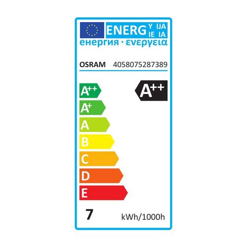 OSRAM LED sijalica E27 7W (60W) 2700k providna slika 3