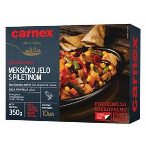 Carnex meksičko jelo sa piletinom 350g slika 1