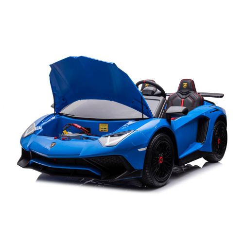 Licencirani auto na akumulator Lamborghini XXL A8803 24V - dvosjed - plavi slika 3