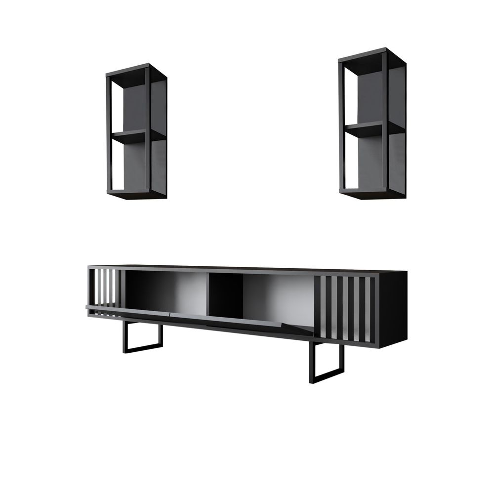 Chrome Line - Antracitna, Crna Antracitna TV Jedinica slika 8