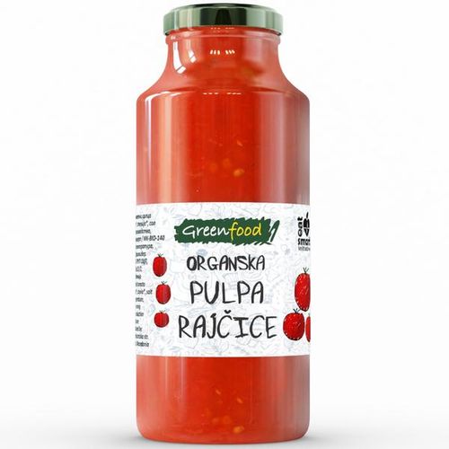 Greenfood Rajčica Pulpa Eko 270g slika 1