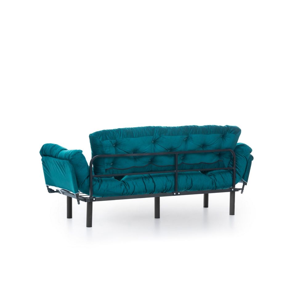 Nitta Triple - Petrol Zeleni Sofa na Razvlačenje za 3 Osobe slika 12