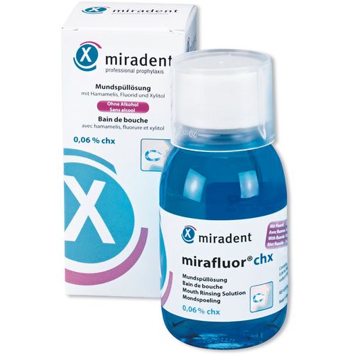 Miradent mirafluor CHX Liquid 0,06 %, 100ml slika 1