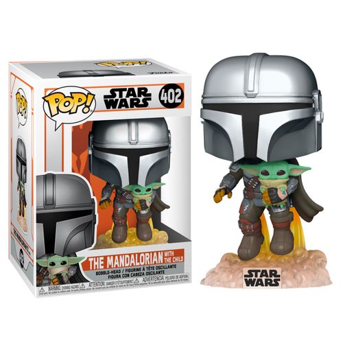 Funko POP figura Star Wars The Mandalorian Mando s Jet Packom slika 1