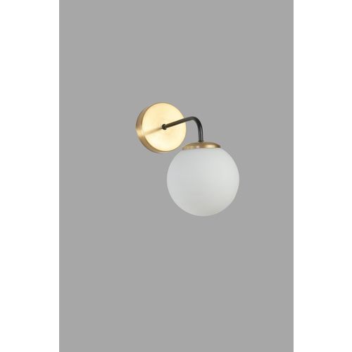 Pablo Eskitme Beyaz Camlı Aplik Gold
White Wall Lamp slika 6