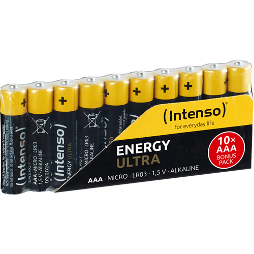 (Intenso) Baterija alkalna, AAA LR03/10, 1,5 V, blister 10 kom slika 1